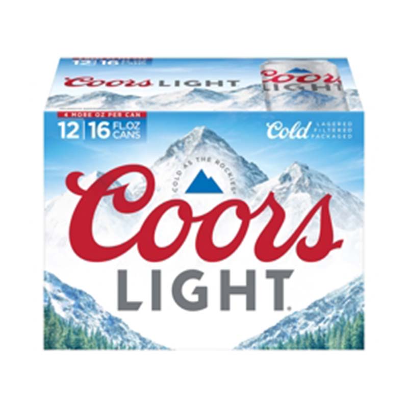 Coors Light - 12 Pack Cans (16 oz)