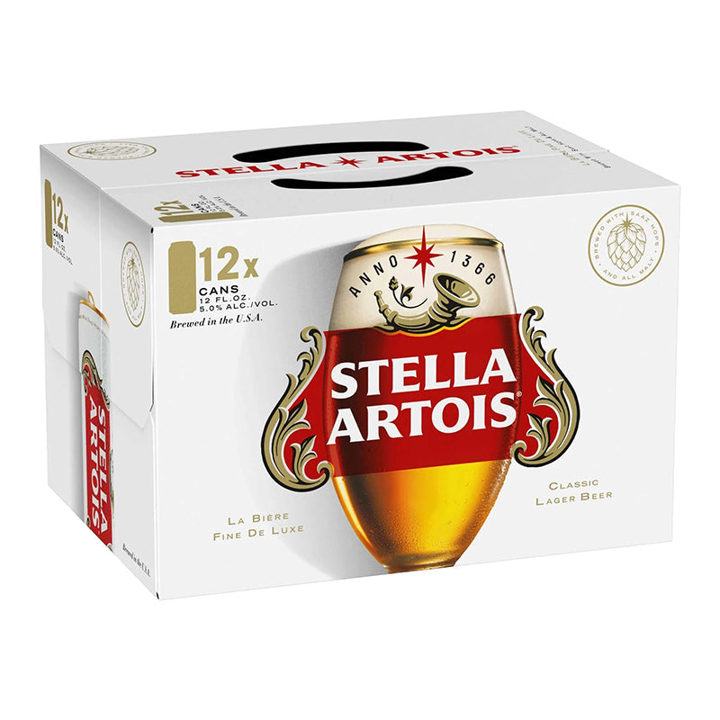 Stella Artois 12 Pack - 16oz cans