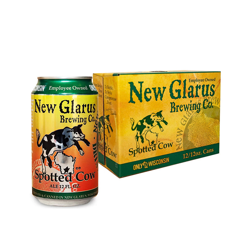 New Glarus Spotted Cow Farmhouse Ale - 12 Cans (12 oz)