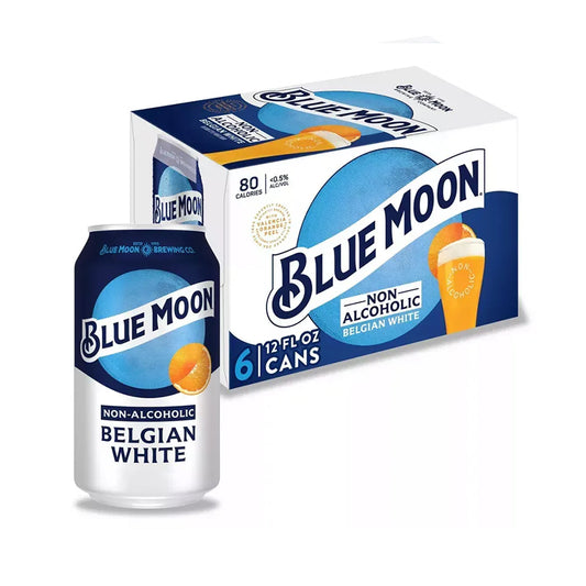 Blue Moon N/A - 12 cans (12 oz)