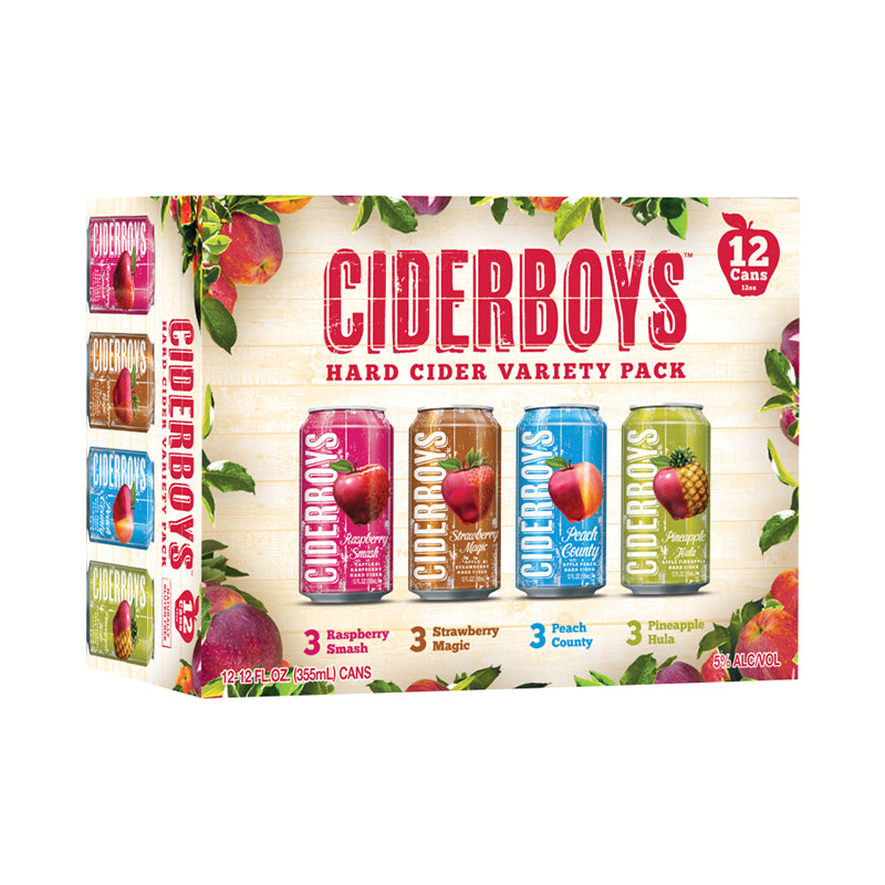 Ciderboys Variety Pack - 12 cans