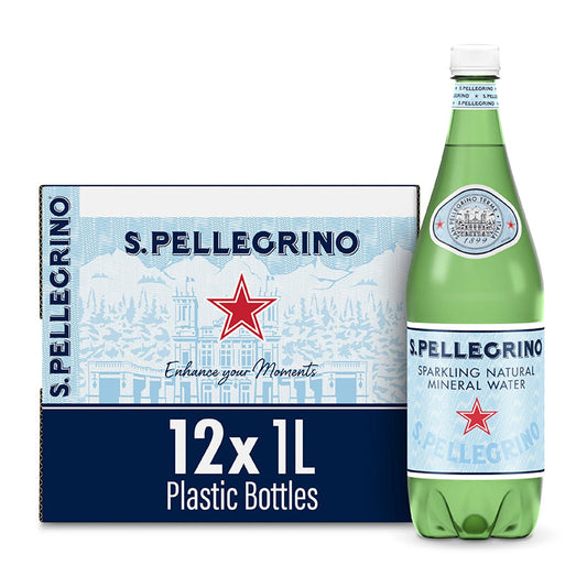 S. Pellegrino Mineral Water 12 Pack - 1L Bottles